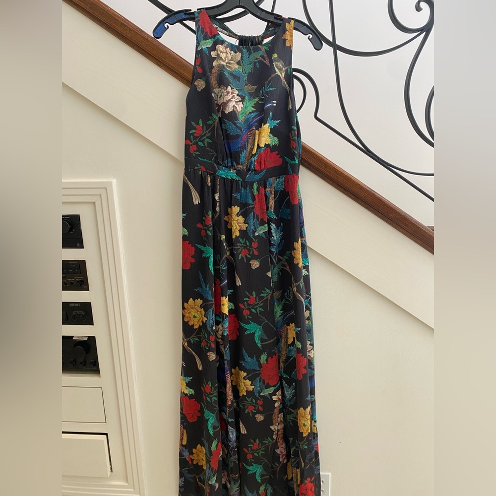 Alice & Olivia Long Floral Dress